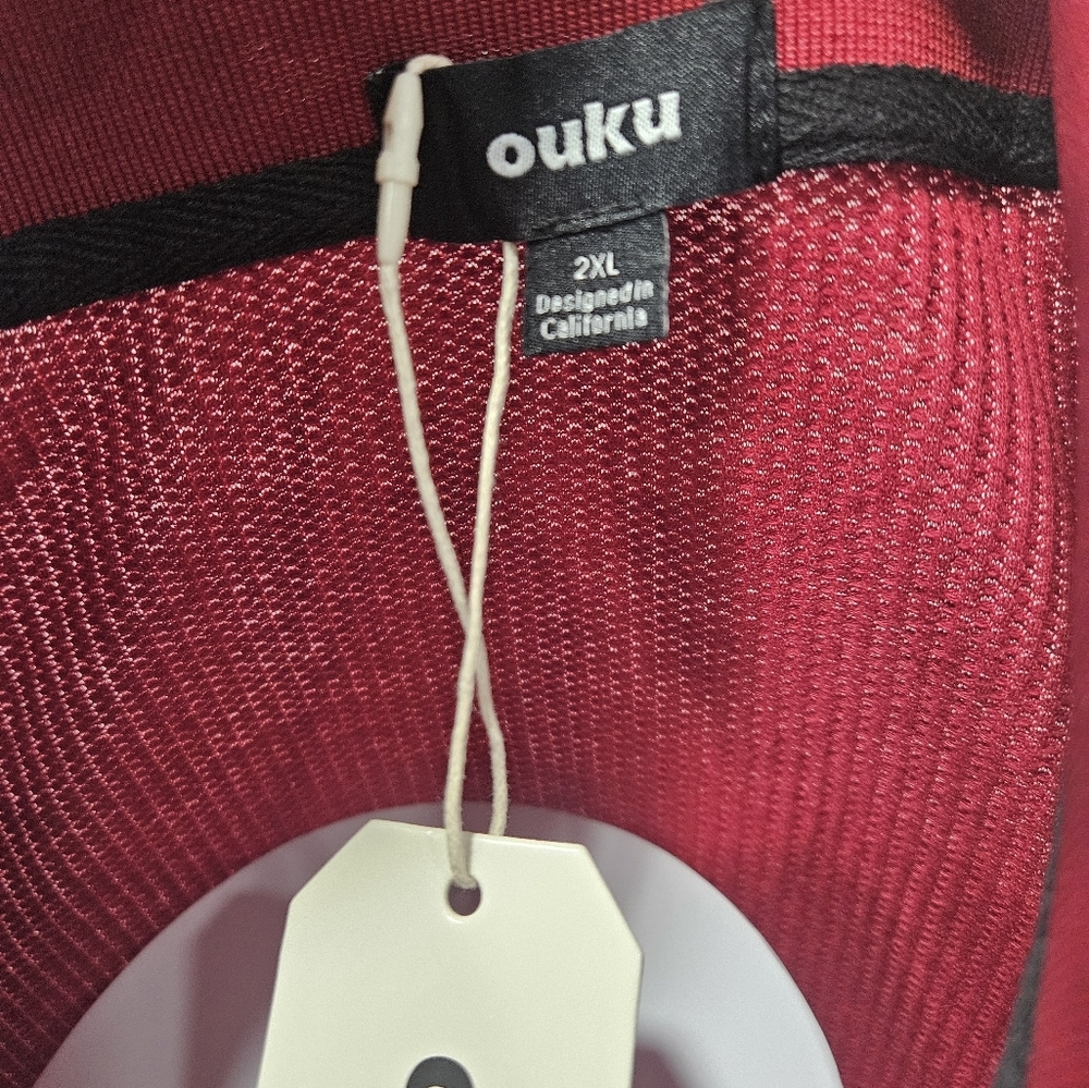 Ouku NWT Polo men's Red 2XL - Picture 5 of 7